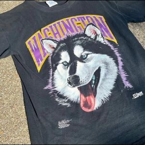 Vintage Washington Huskies Salem Sportswear Tee Medium